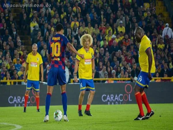 Trận đối đầu giữa Barcelona vs Colombia